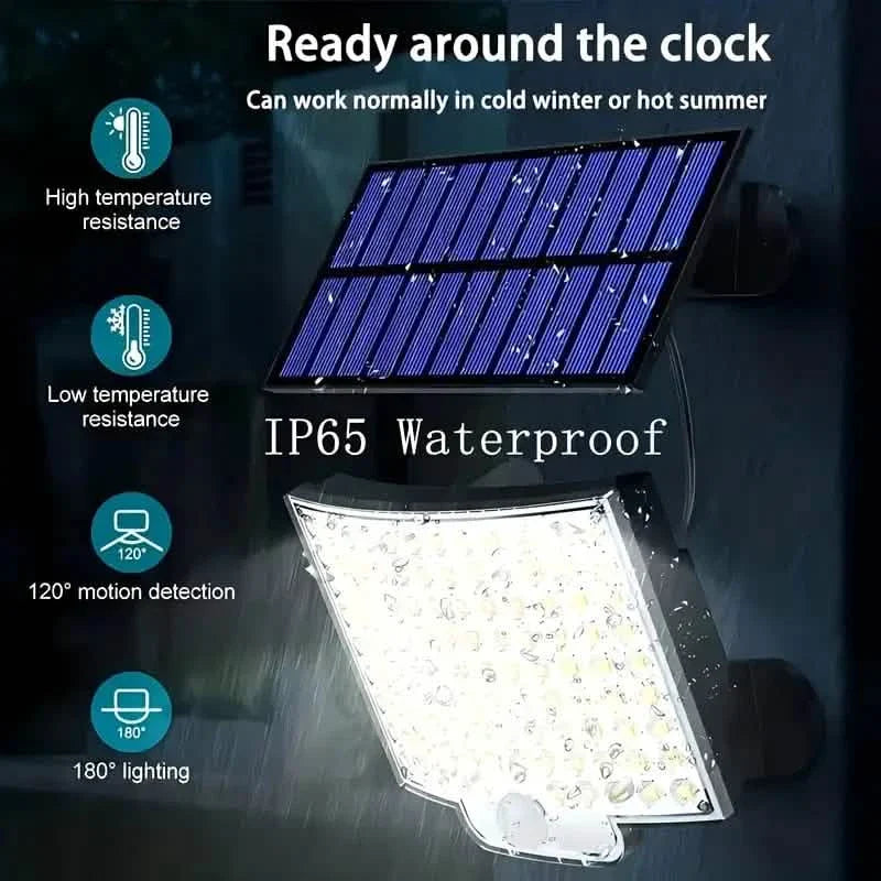 106 LED Security Lamp Dusk To Dawn 270° Wide Angle Outdoor Lighting DailySale