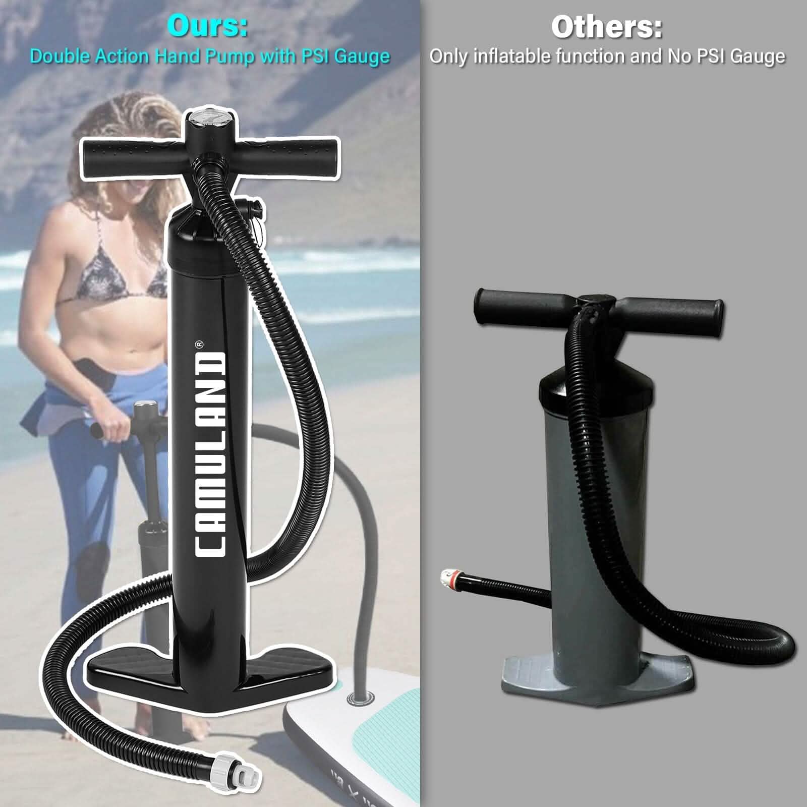 10’6” x 32”x 6” Paddle Boards for Adults with Premium SUP Accessories and Backpack DailySale
