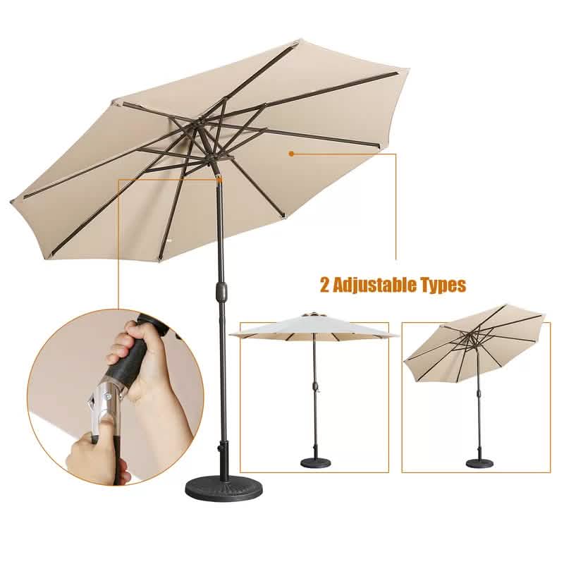 106.3-Inch Outdoor Patio Umbrella DailySale