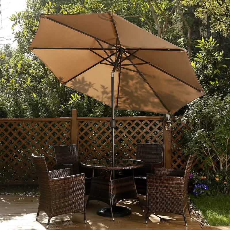 106.3-Inch Outdoor Patio Umbrella DailySale