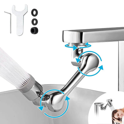1080 Degree Extension Universal Faucet Aerator 2 Modes DailySale