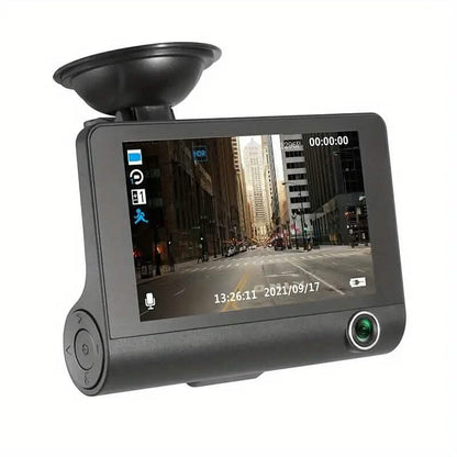 1080P 3-Camera Recorder Dash Cam with Night Vision DailySale