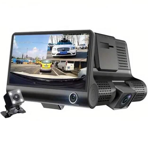 1080P 3-Camera Recorder Dash Cam with Night Vision DailySale