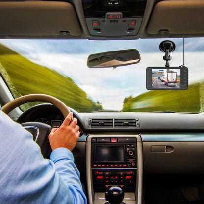 1080P 4-Inch Touch Screen Dual Dash Cam DailySale