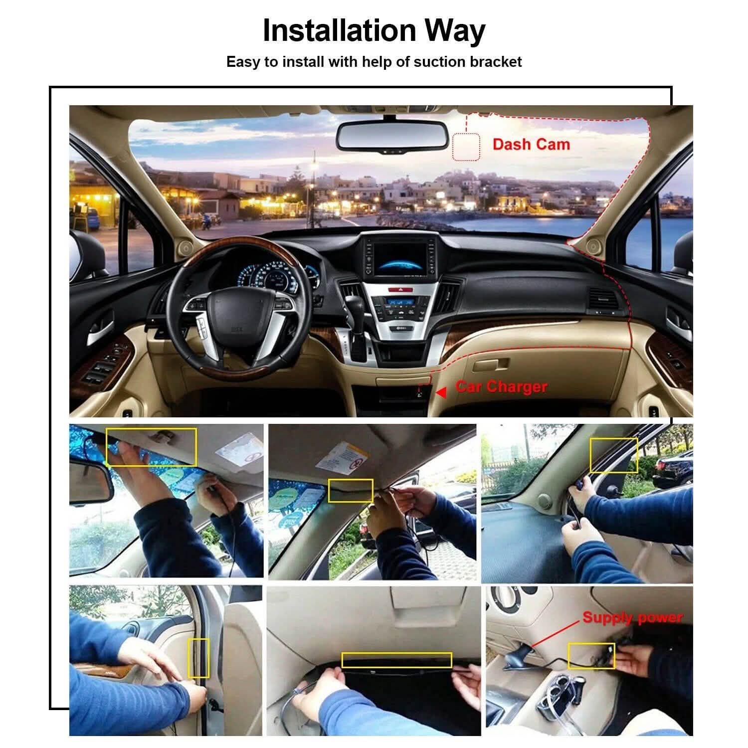 1080p Car Dashboard DVR Camera Video Recorder DailySale