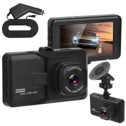 1080P Car DVR 3" Camera Dash Cam with 100° Angle Loop Recording Motion Detection DailySale