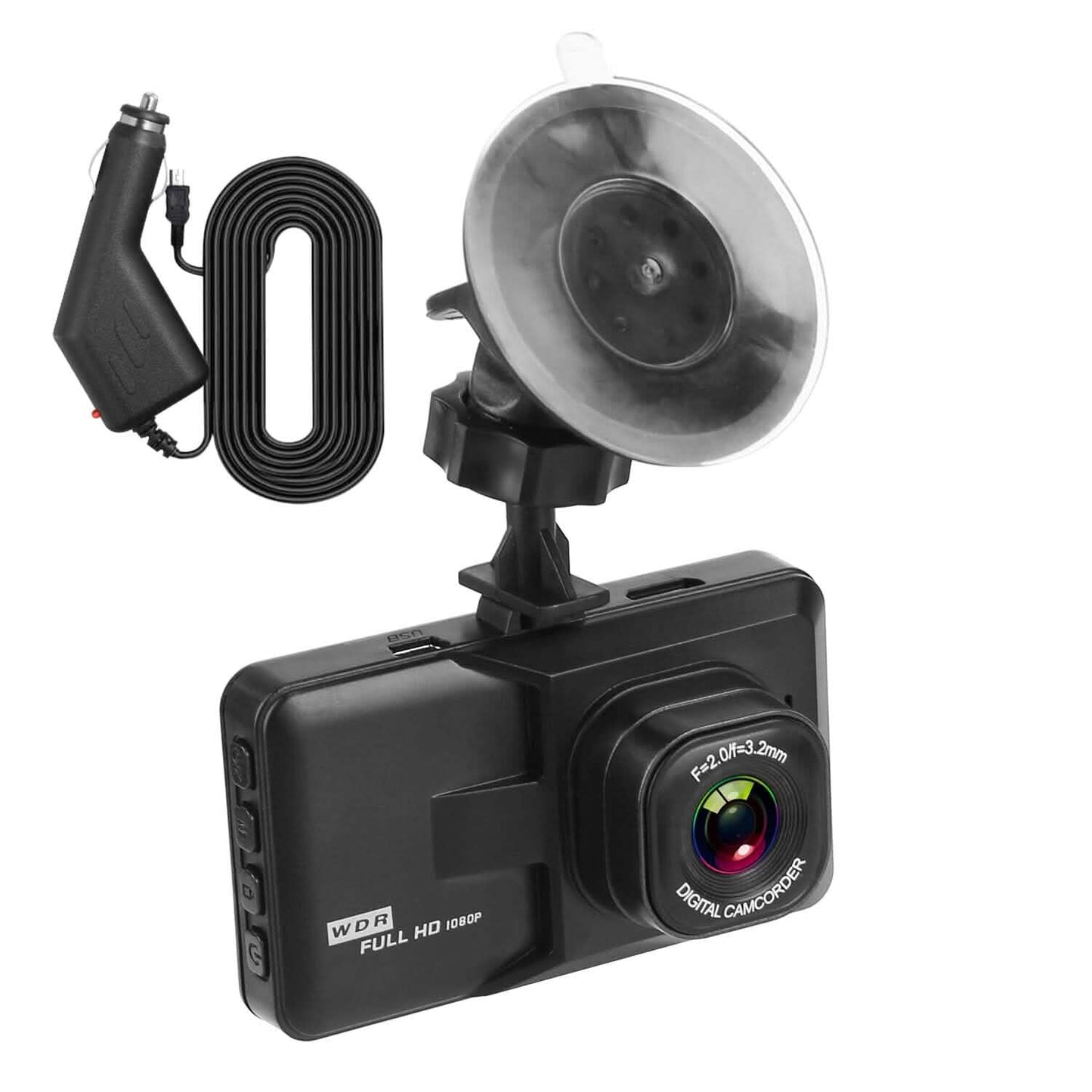 1080P Car DVR 3" Camera Dash Cam with 100° Angle Loop Recording Motion Detection DailySale