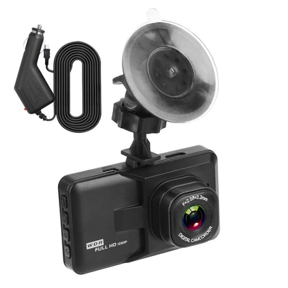 1080P Car DVR 3" Camera Dash Cam with 100° Angle Loop Recording Motion Detection DailySale