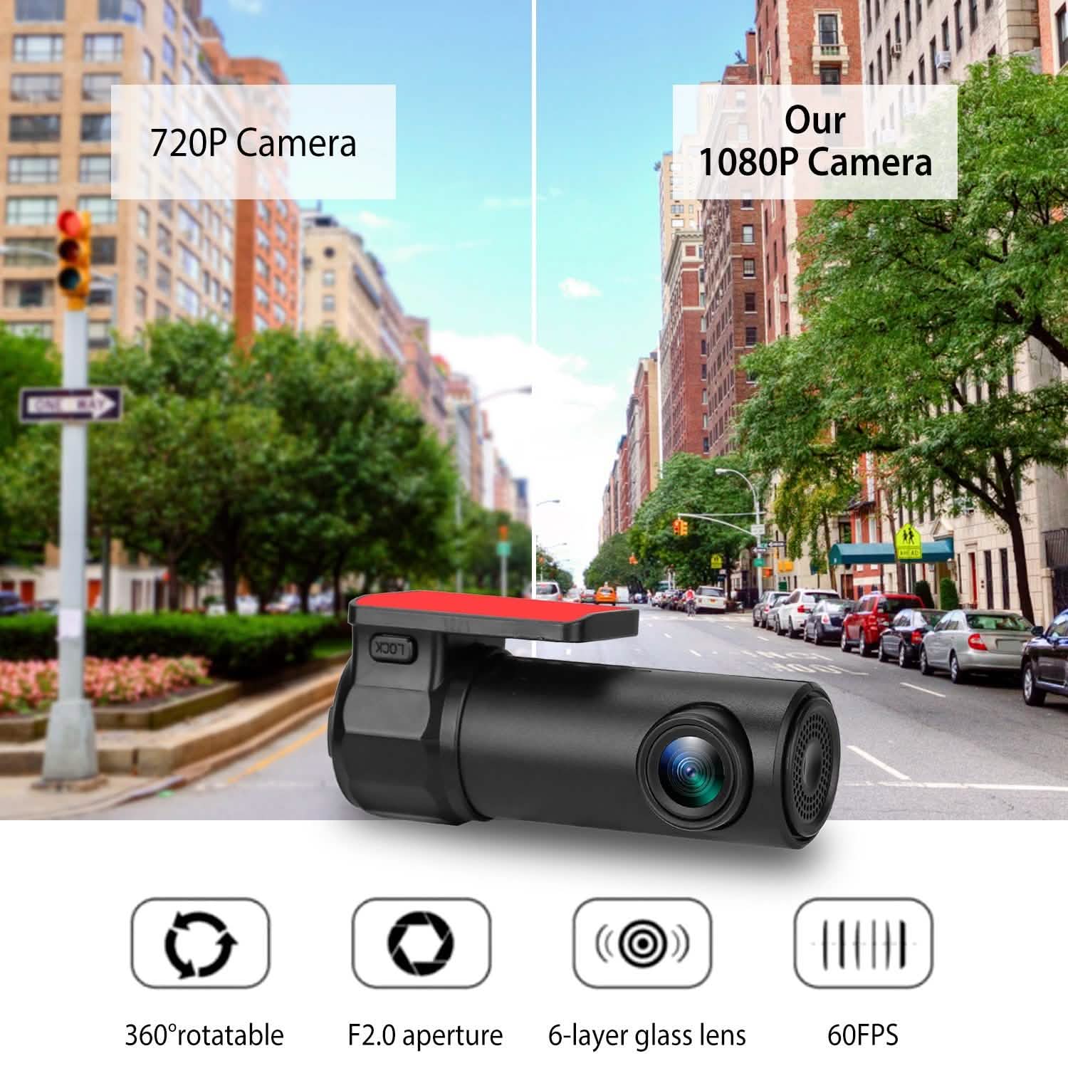 1080P Dash Cam Car Camera Recorder DailySale