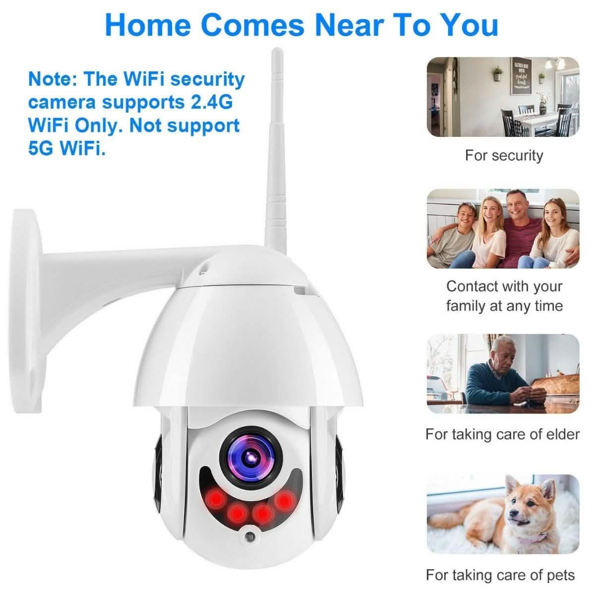 1080P FHD WiFi IP Camera Two-Way DailySale