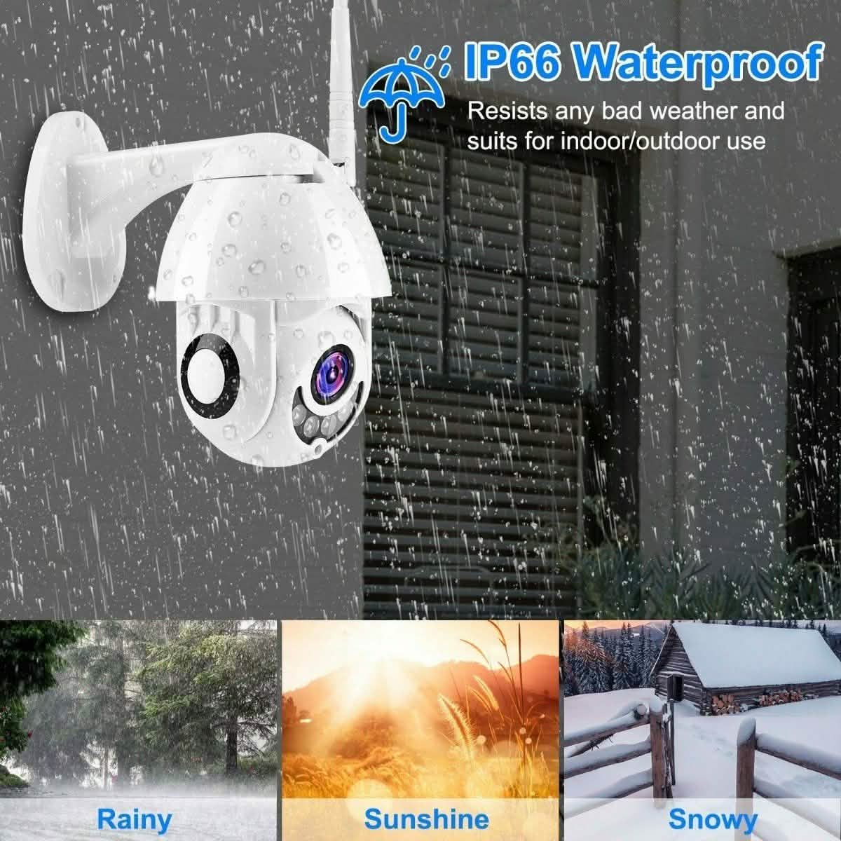 1080P FHD WiFi IP Camera Two-Way DailySale