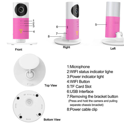 1080P HD IP Wireless Smart WiFi CCTV Camera Video Baby Monitor Camera DailySale