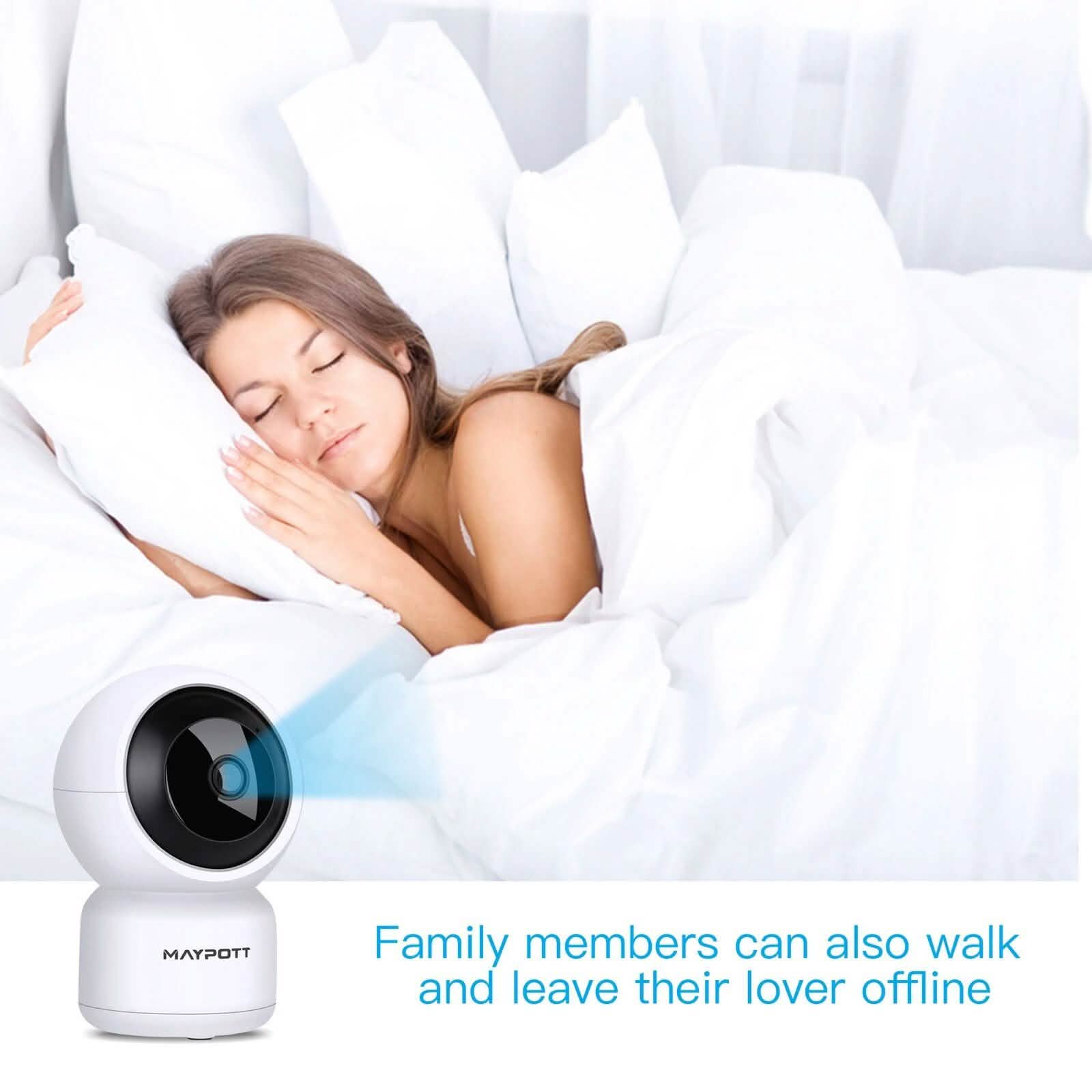 1080P HD Wireless Smart Spy Camera WiFi Security IR Night Vision Baby Monitor DailySale