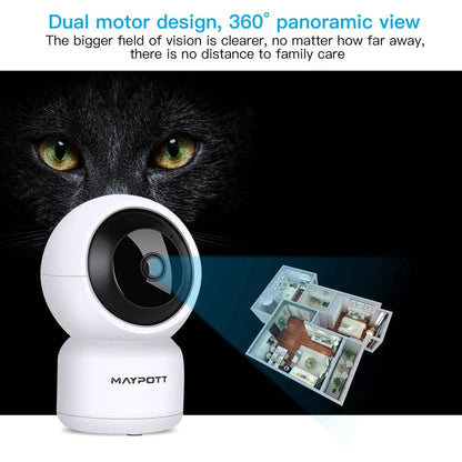 1080P HD Wireless Smart Spy Camera WiFi Security IR Night Vision Baby Monitor DailySale