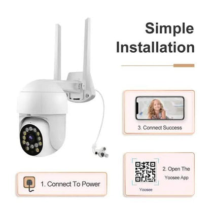 1080P Outdoor Full Color Night Vision Surveillance Camera DailySale