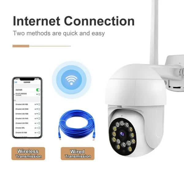 1080P Outdoor Full Color Night Vision Surveillance Camera DailySale
