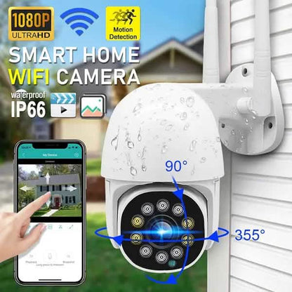 1080P Outdoor Full Color Night Vision Surveillance Camera DailySale