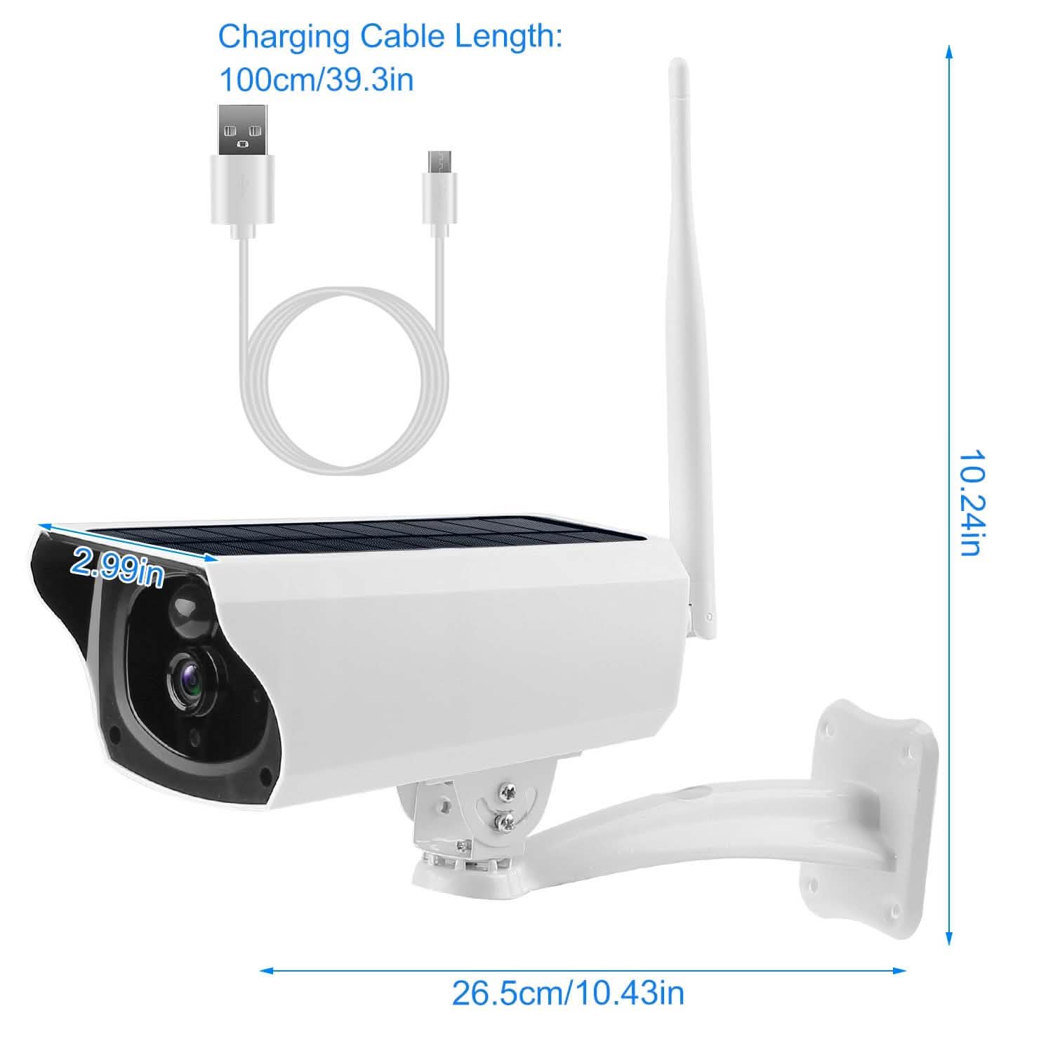 1080P Solar Powered Wifi IP Camera DailySale