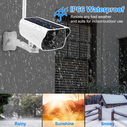 1080P Solar Powered Wifi IP Camera DailySale