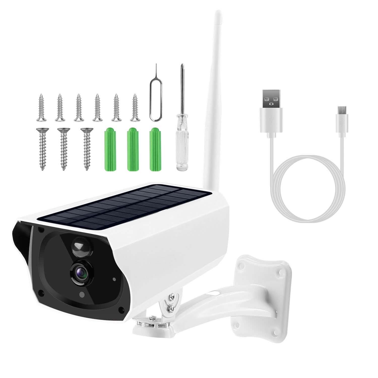 1080P Solar Powered Wifi IP Camera DailySale