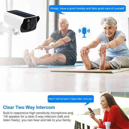 1080P Solar Powered Wifi IP Camera DailySale