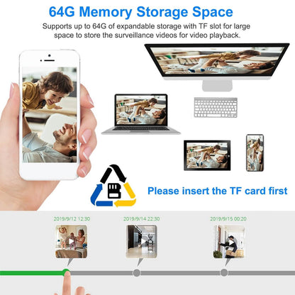 1080P Solar Powered Wifi IP Camera DailySale