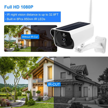 1080P Solar Powered Wifi IP Camera DailySale
