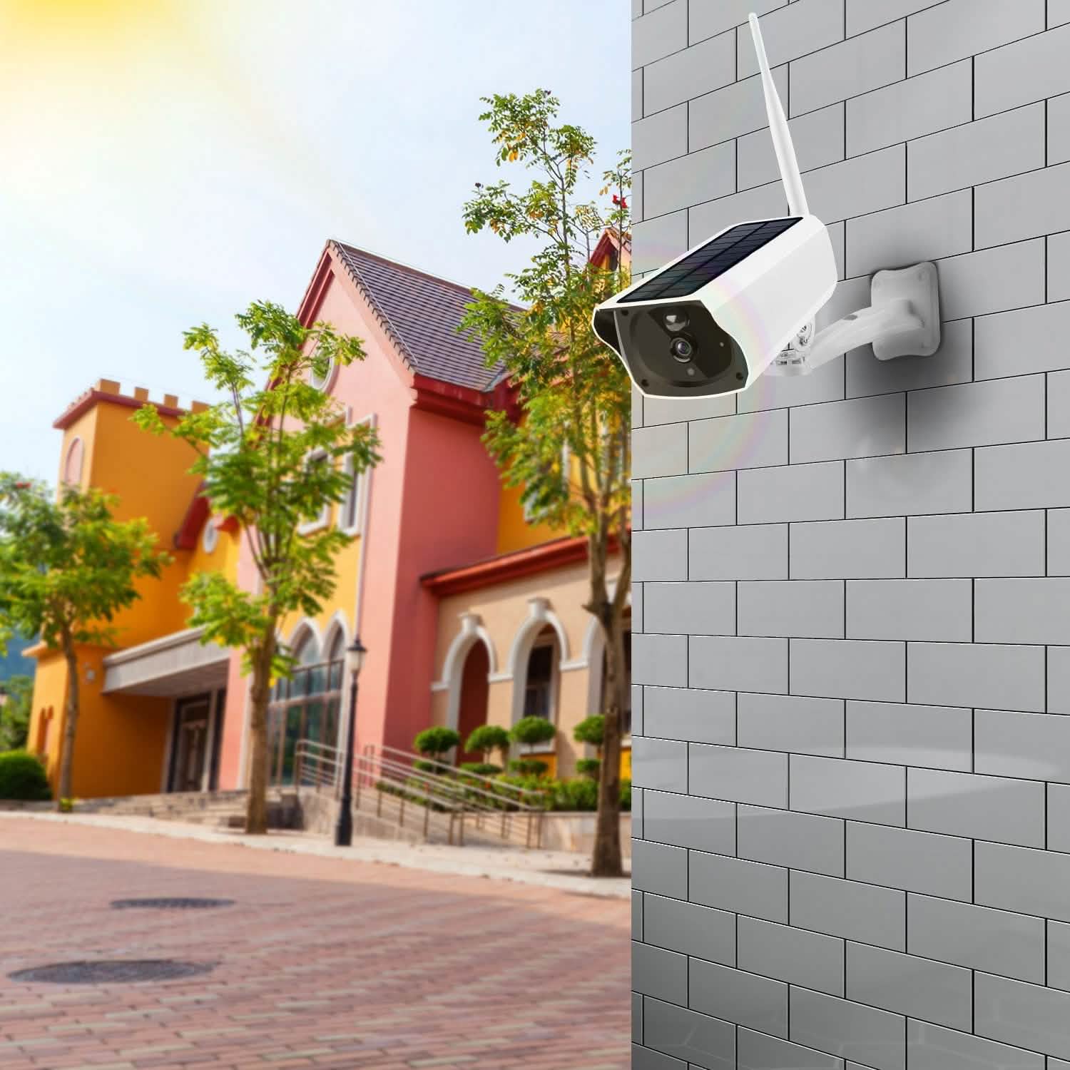 1080P Solar Powered Wifi IP Camera DailySale