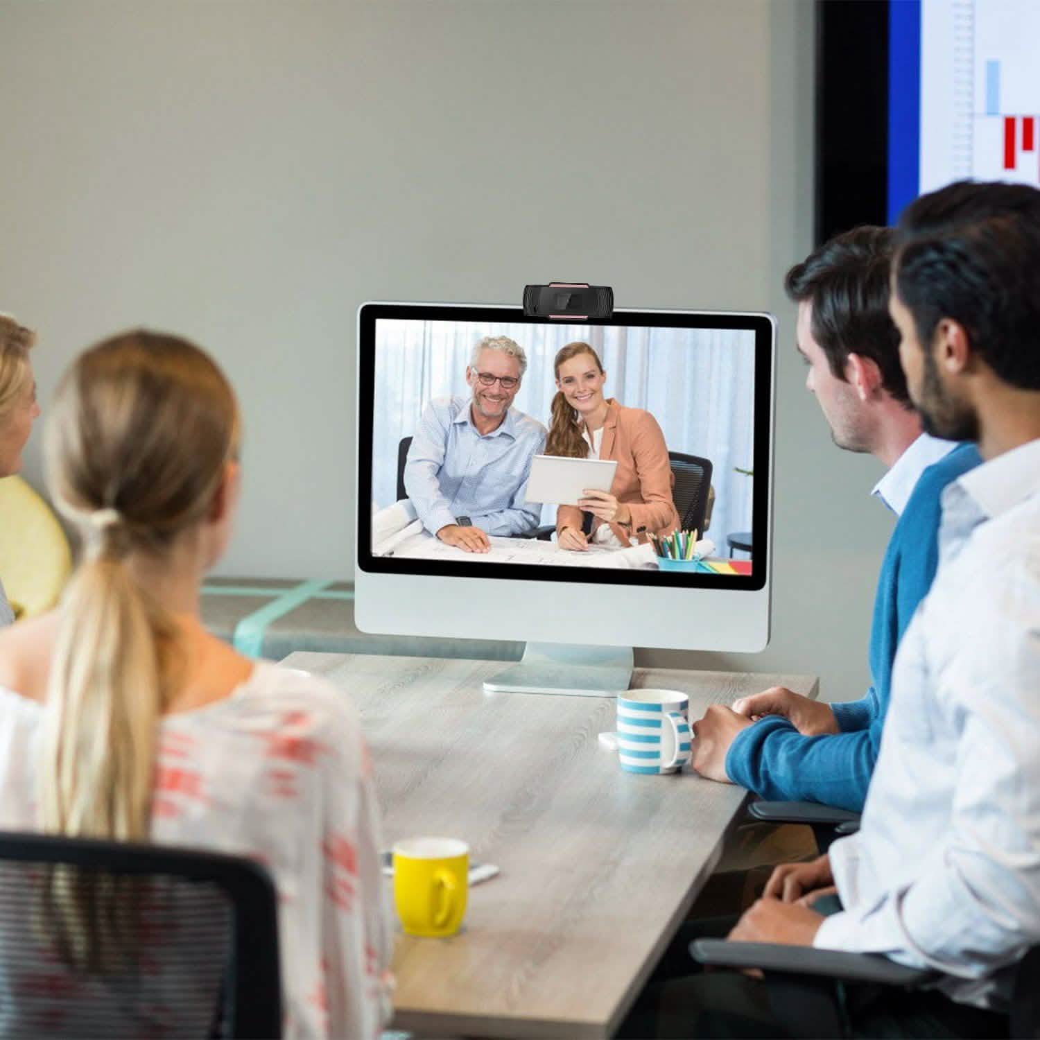 1080P USB Webcam 170 Degree Vertical Adjustment with Clip DailySale