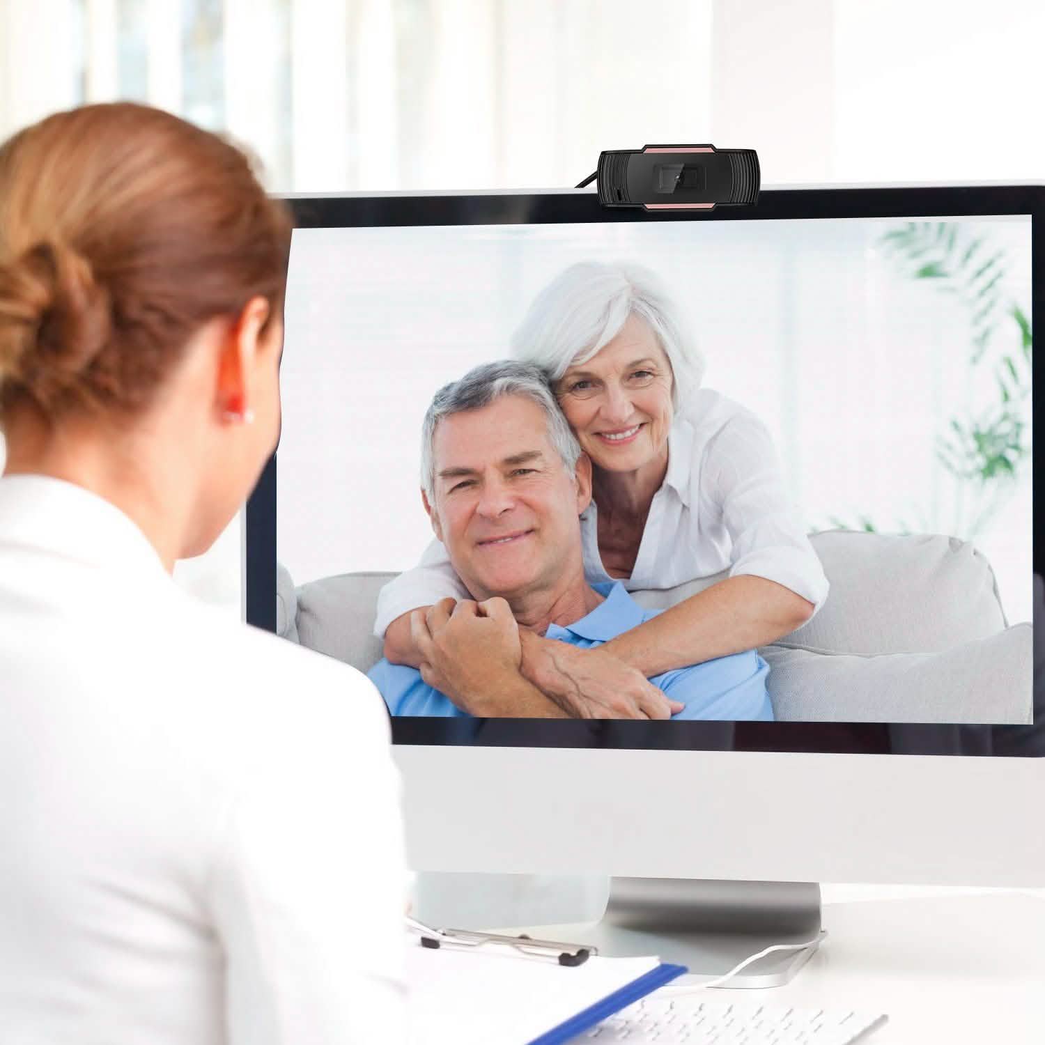 1080P USB Webcam 170 Degree Vertical Adjustment with Clip DailySale