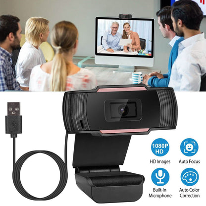 1080P USB Webcam 170 Degree Vertical Adjustment with Clip DailySale