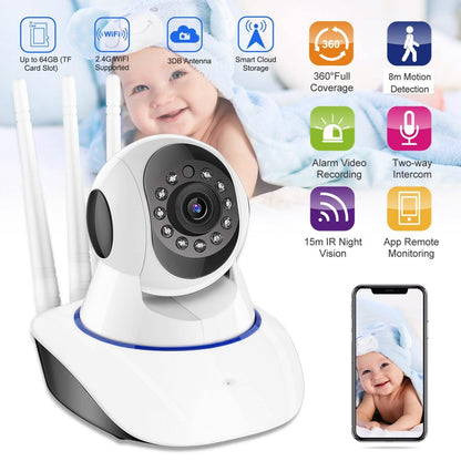1080P WiFi IP Camera Motion Detection IR Night Vision Camcorder DailySale