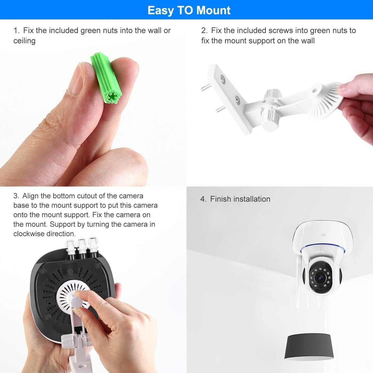 1080P WiFi IP Camera Motion Detection IR Night Vision Camcorder DailySale
