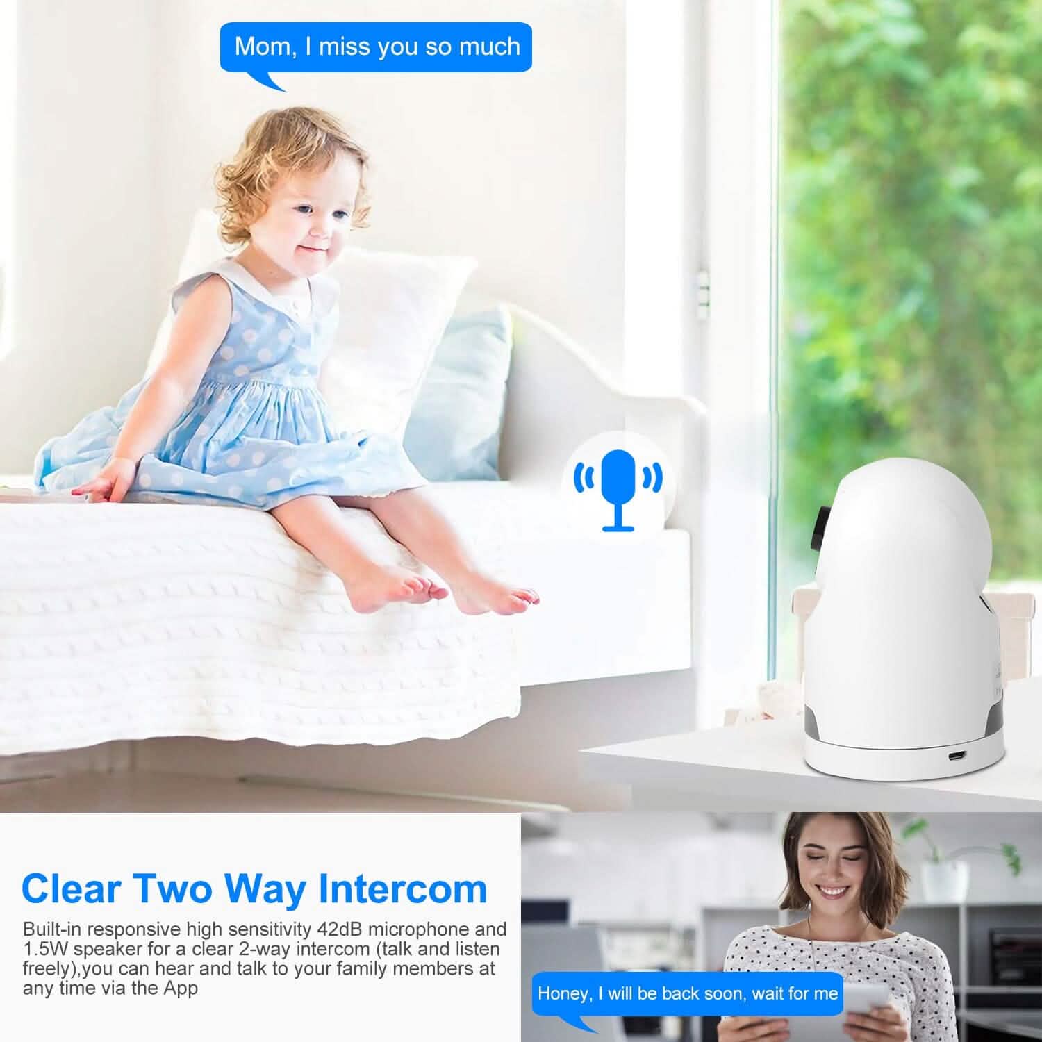 1080P Wifi IP Camera Pan Tilt Security Surveillance Camcorder DailySale