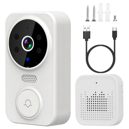1080P WiFi Security Doorbell Camera 2-Way Audio Free Cloud Storage DailySale