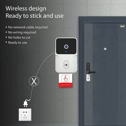 1080P WiFi Smart Video Doorbell with HD Night Vision, Two-Way Audio with App Control DailySale