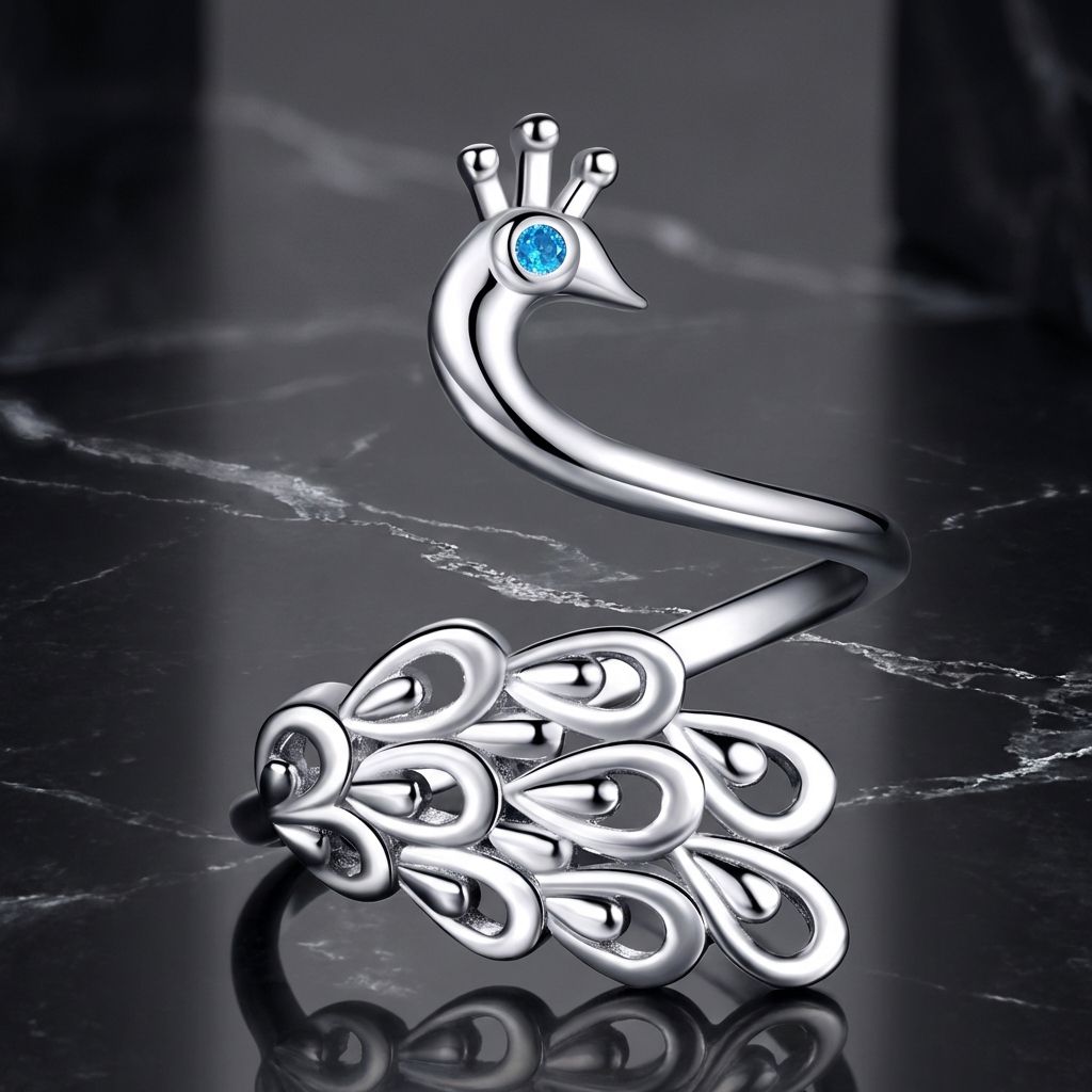 925 Sterling Silver Plated Platinum Pavé Setting CZ Ring for Women Bids.com
