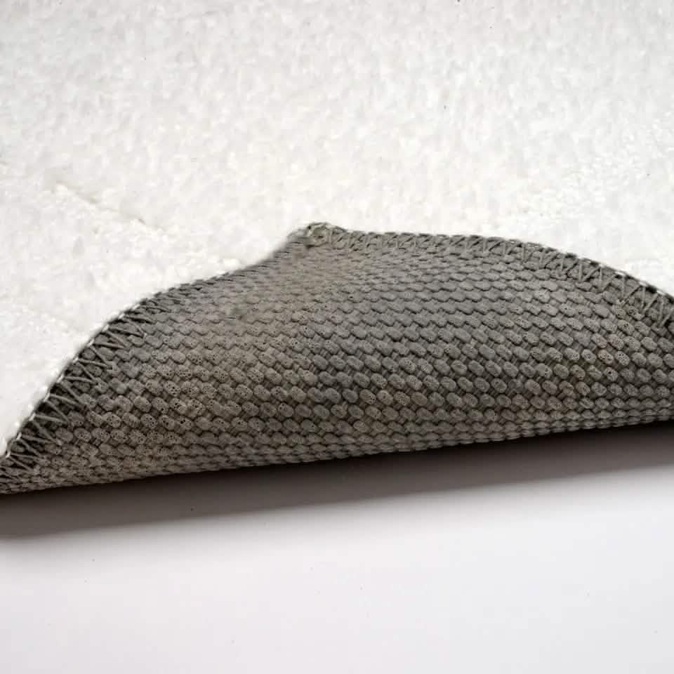 2-Piece: Bibb Home Microfiber Shag Bath Mat Set DailySale
