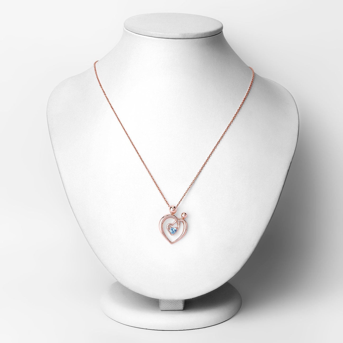0.28 Carat Genuine Swiss Blue Topaz .925 Sterling Silver Pendant Bids.com