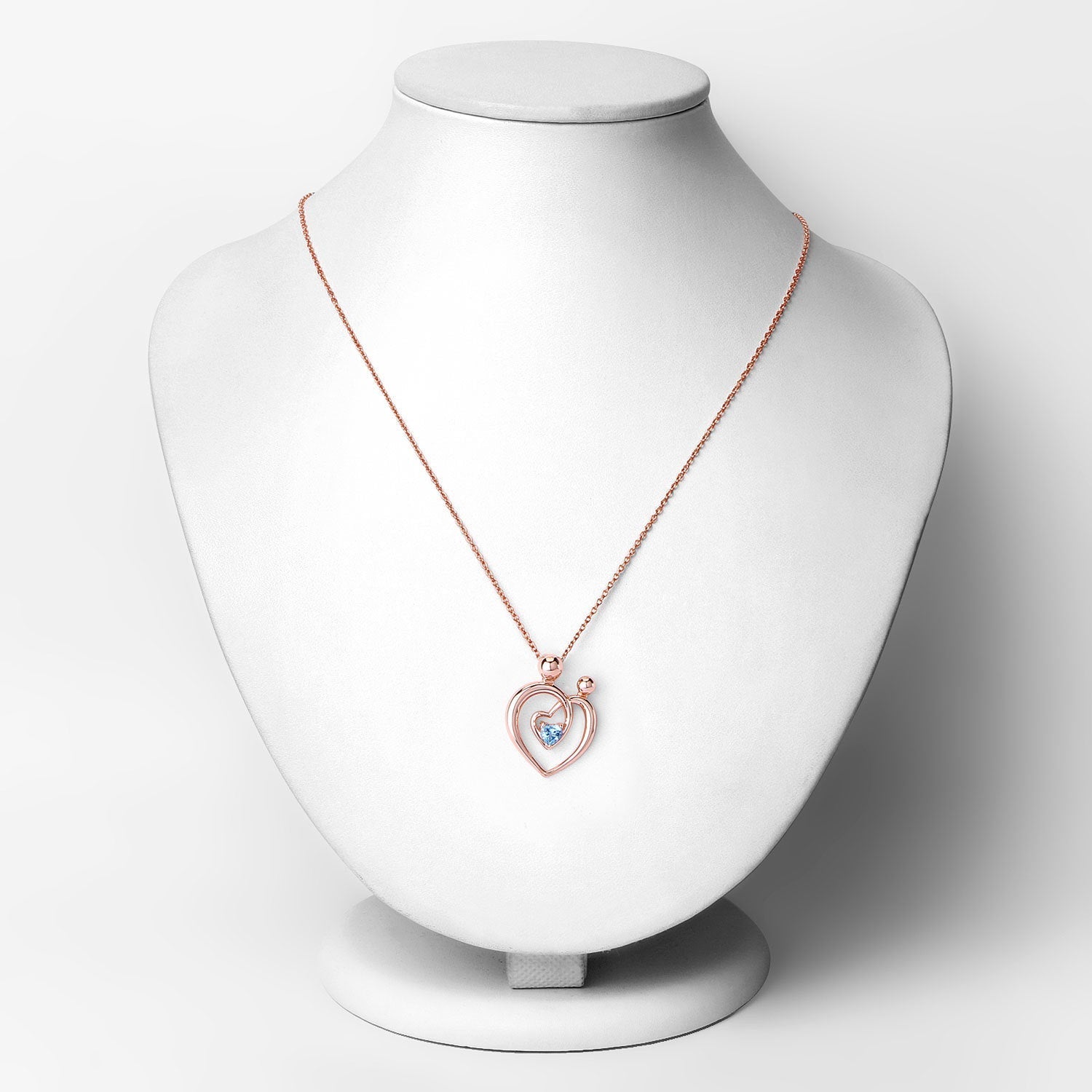 0.28 Carat Genuine Swiss Blue Topaz .925 Sterling Silver Pendant Bids.com