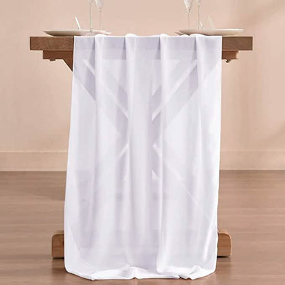 10Ft. Chiffon Table Runner DailySale