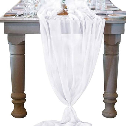 10Ft. Chiffon Table Runner DailySale