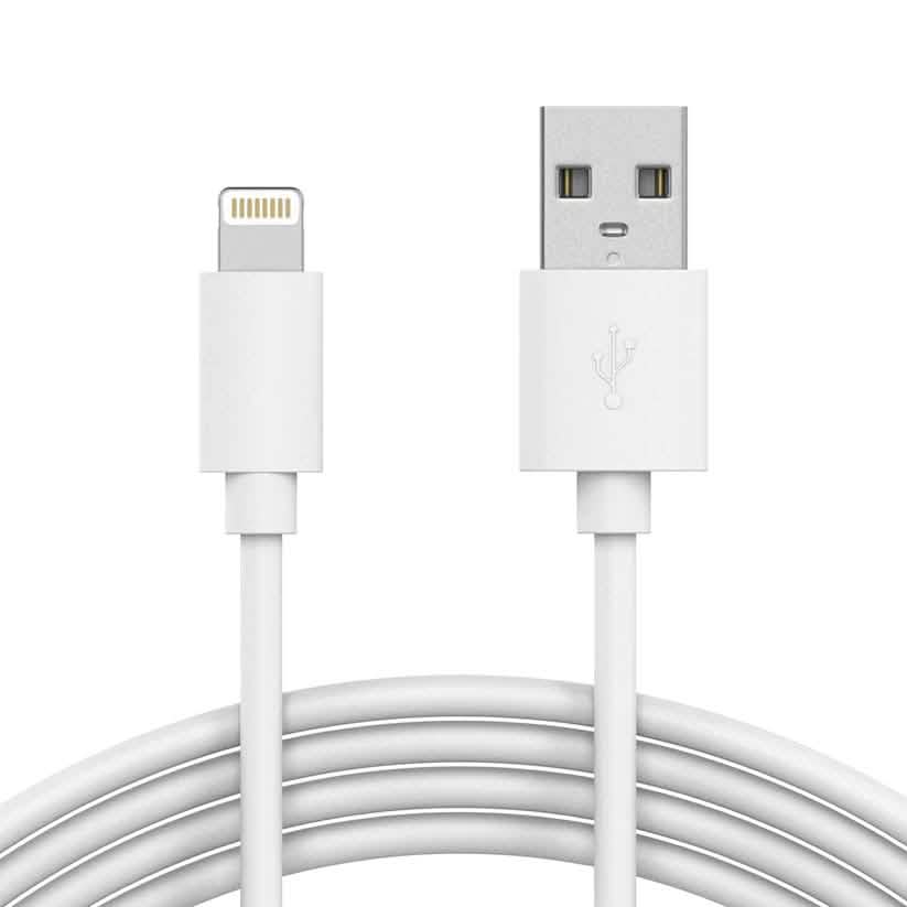10ft. Lightning to USB Sync Charge Compatible Cable for Apple Phones DailySale