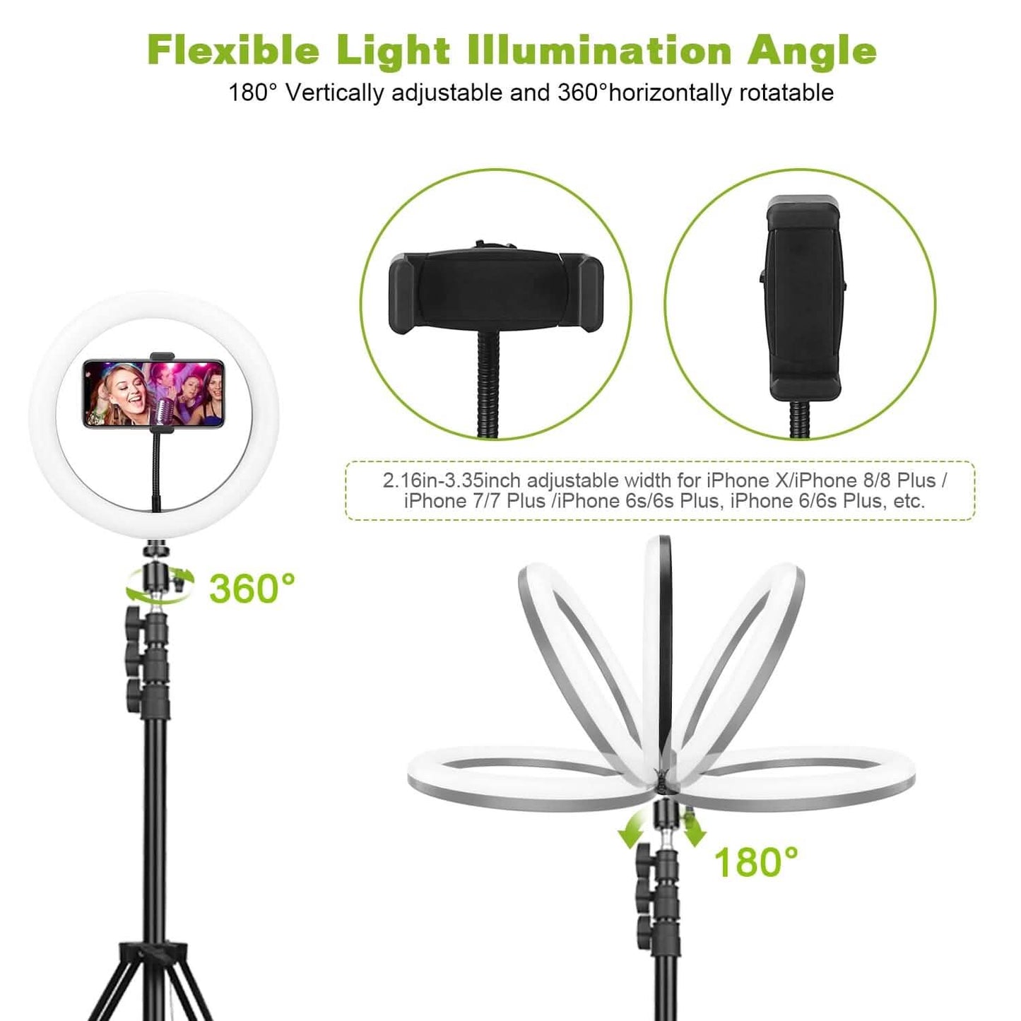 10in 120 LEDs Selfie Ring Light DailySale