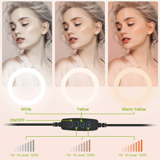 10in 120 LEDs Selfie Ring Light DailySale
