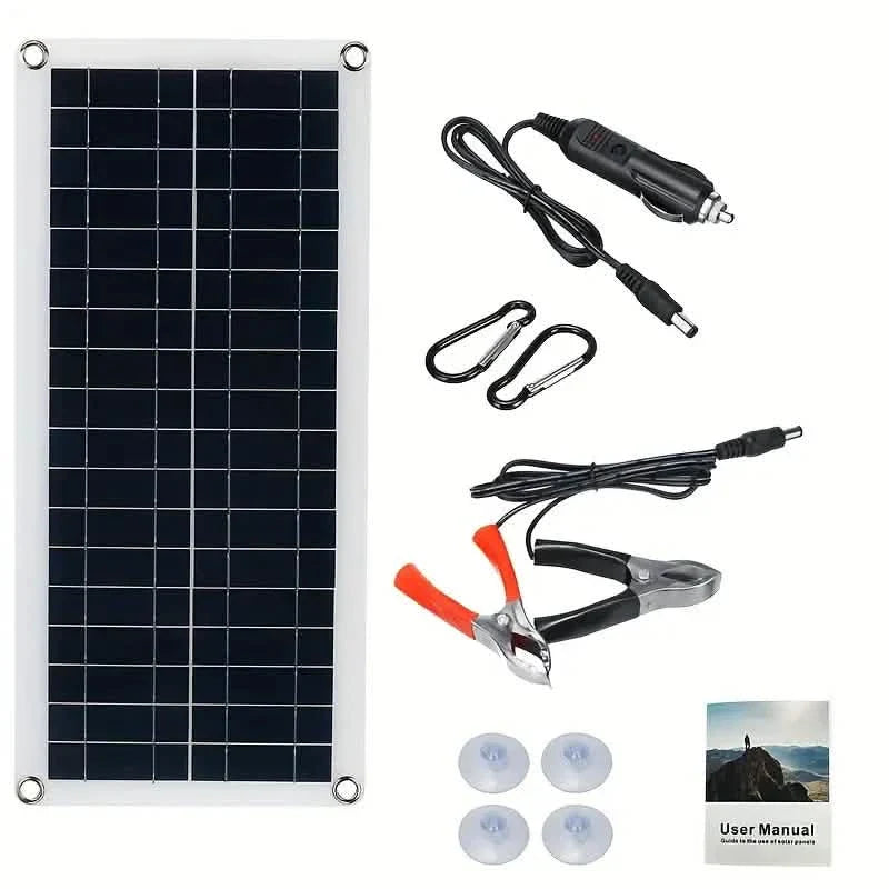 10W Solar Panel 18V Solar Cell 60A&100A Controller Solar Panels DailySale