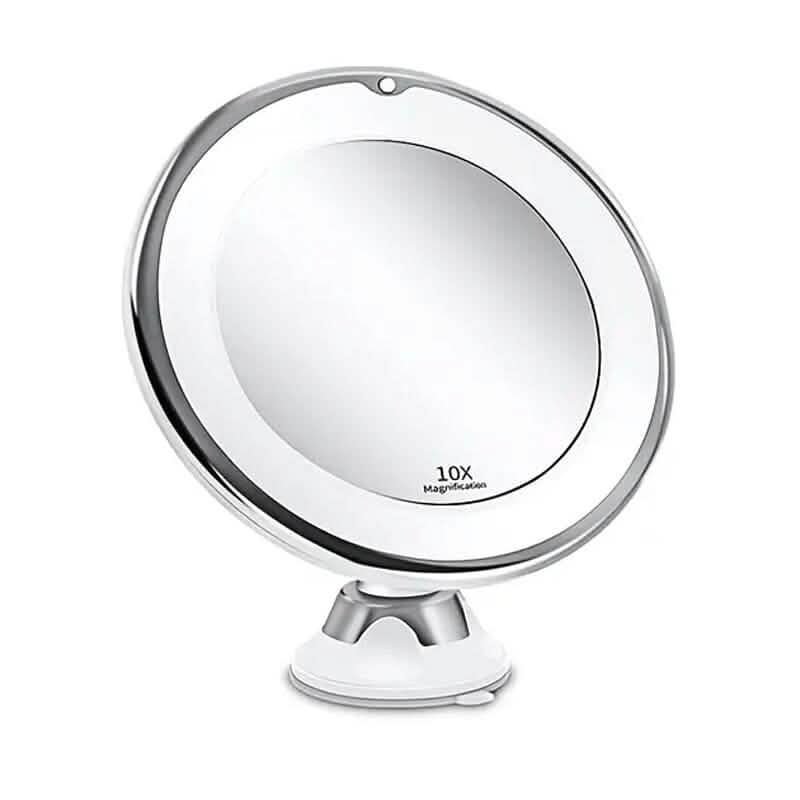 10X Magnifying LED Lighted Makeup Mirror DailySale