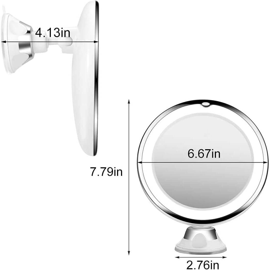 10X Magnifying Makeup Mirror with Lights DailySale