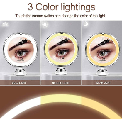 10X Magnifying Makeup Mirror with Lights DailySale