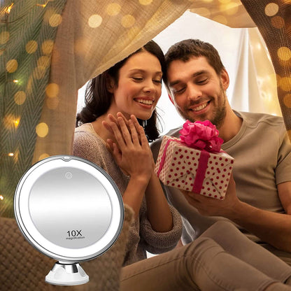 10X Magnifying Makeup Mirror with Lights DailySale